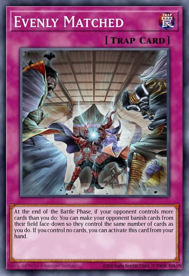 Evenly Matched card art