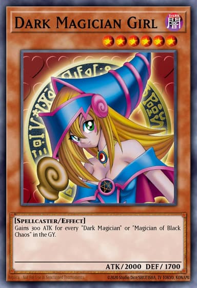 Dark Magician Girl card art