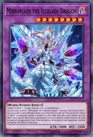 Mirrorjade the Iceblade Dragon card art