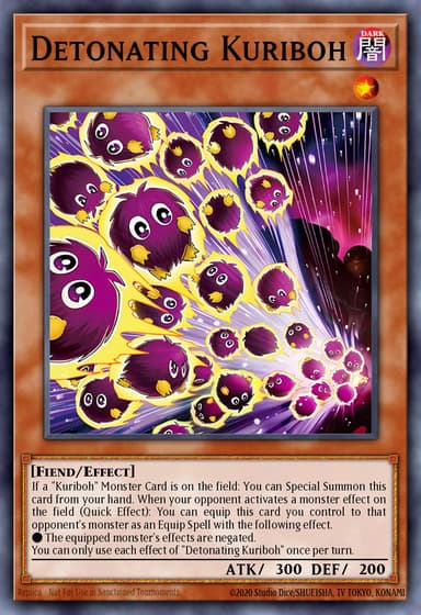 Detonating Kuriboh card art