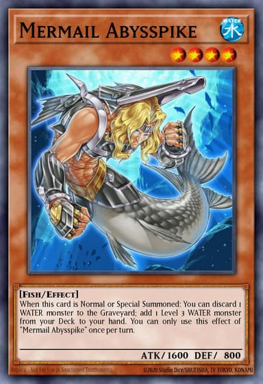 Mermail Abysspike card art