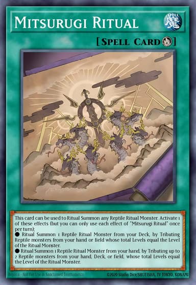 Mitsurugi Ritual card art