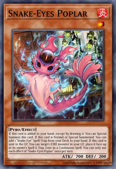 Snake-Eyes Poplar card art