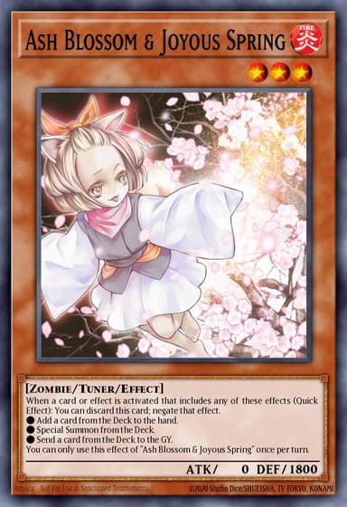 Ash Blossom & Joyous Spring card art