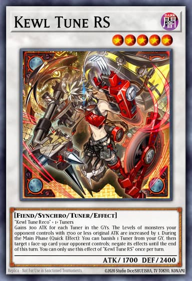 Kewl Tune RS card art