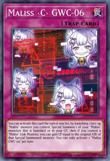Maliss <C> GWC-06 card art