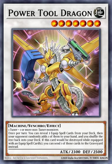 Power Tool Dragon card art