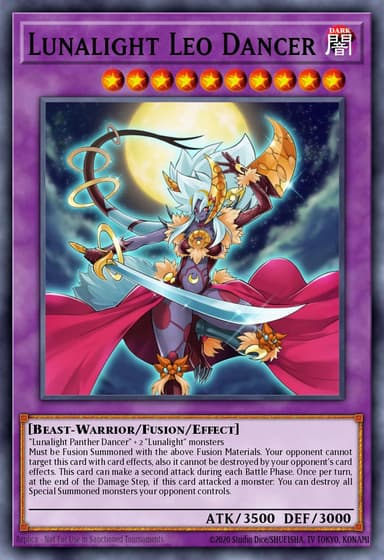 Lunalight Leo Dancer card art
