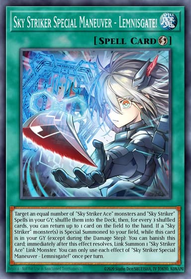 Sky Striker Special Maneuver - Lemnisgate! card art