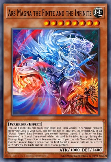Ars Magna the Finite and the Infinite card art