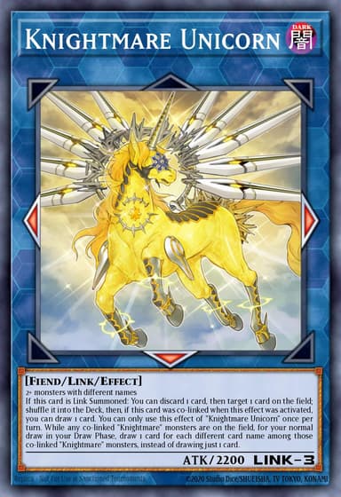 Knightmare Unicorn card art