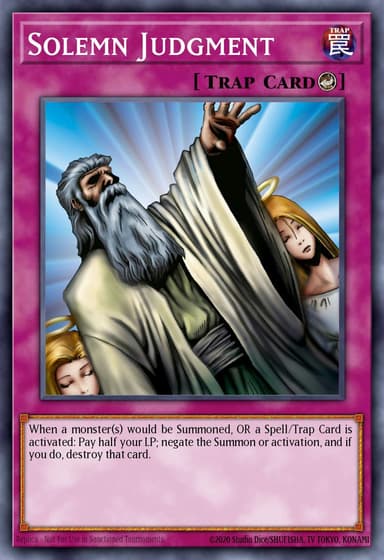 Solemn Judgment card art