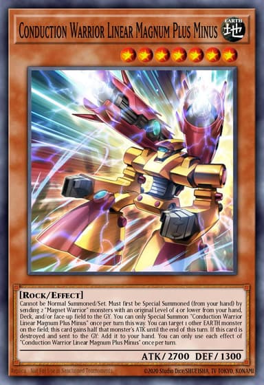 Conduction Warrior Linear Magnum Plus Minus card art
