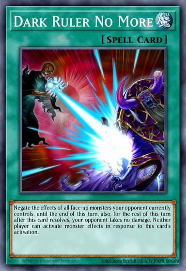 Dark Ruler No More card art