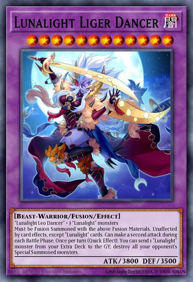 Lunalight Liger Dancer card art