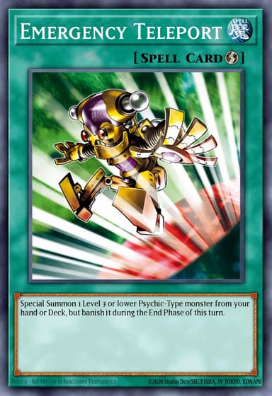 Emergency Teleport card art