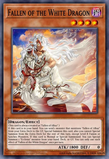Fallen of the White Dragon card art