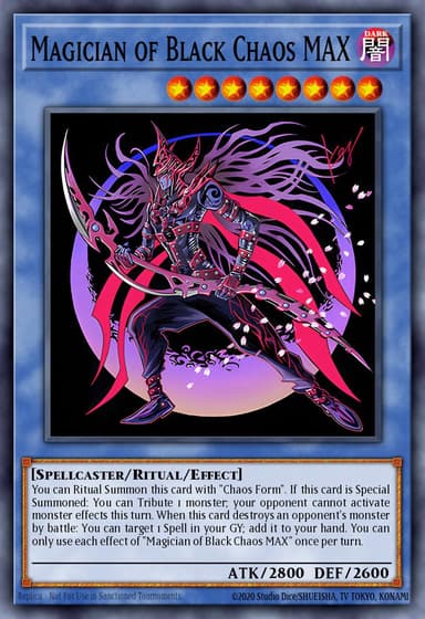Magician of Black Chaos MAX card art