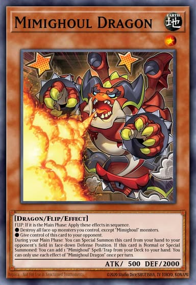 Mimighoul Dragon card art