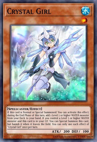 Crystal Girl card art