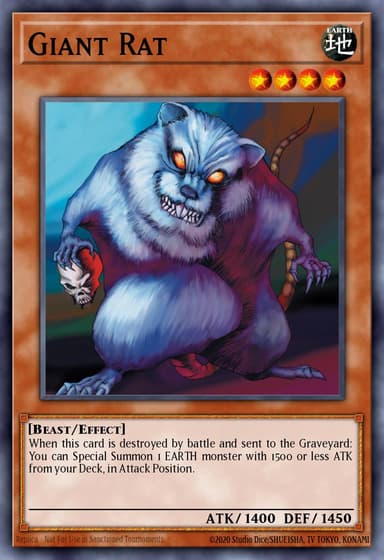 Giant Rat card art