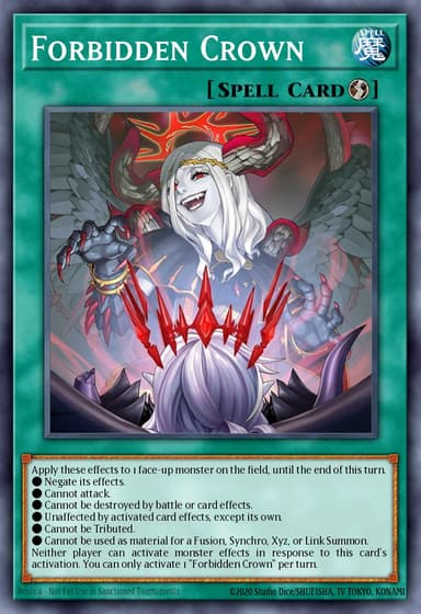 Forbidden Crown card art
