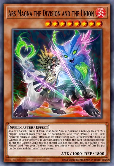 Ars Magna the Division and the Union card art